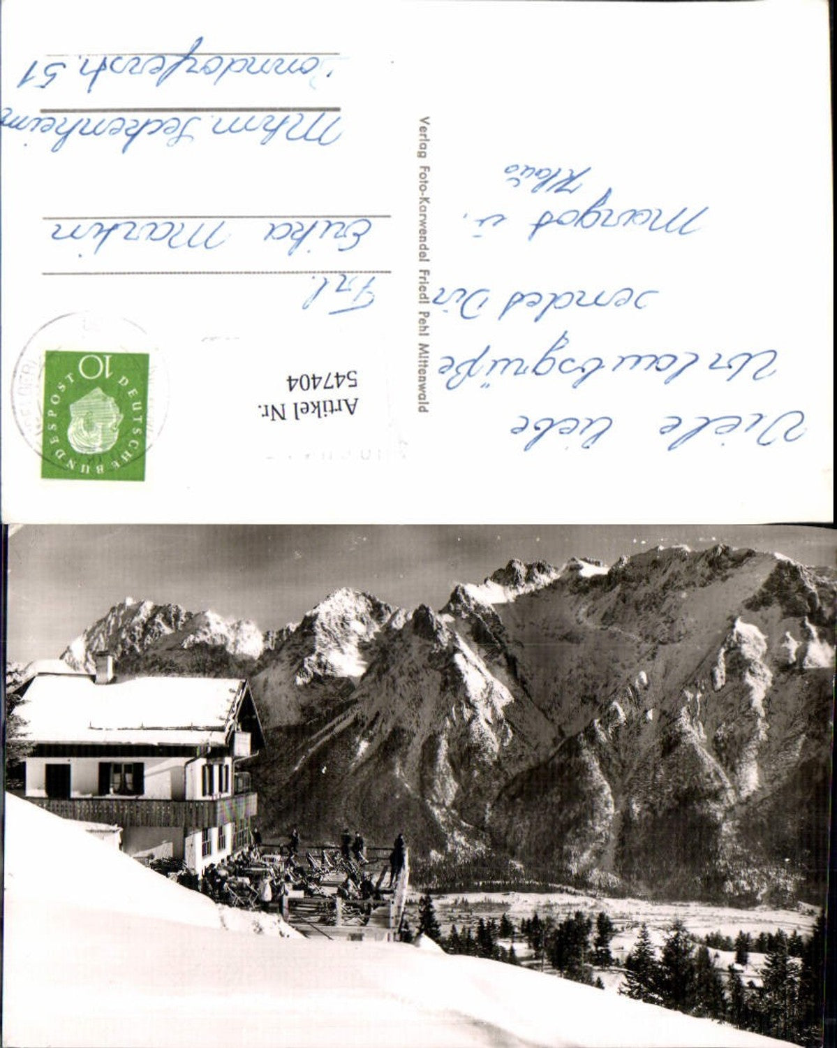 547404,Mittenwald an der Isar Kranzberg Kranzberghaus