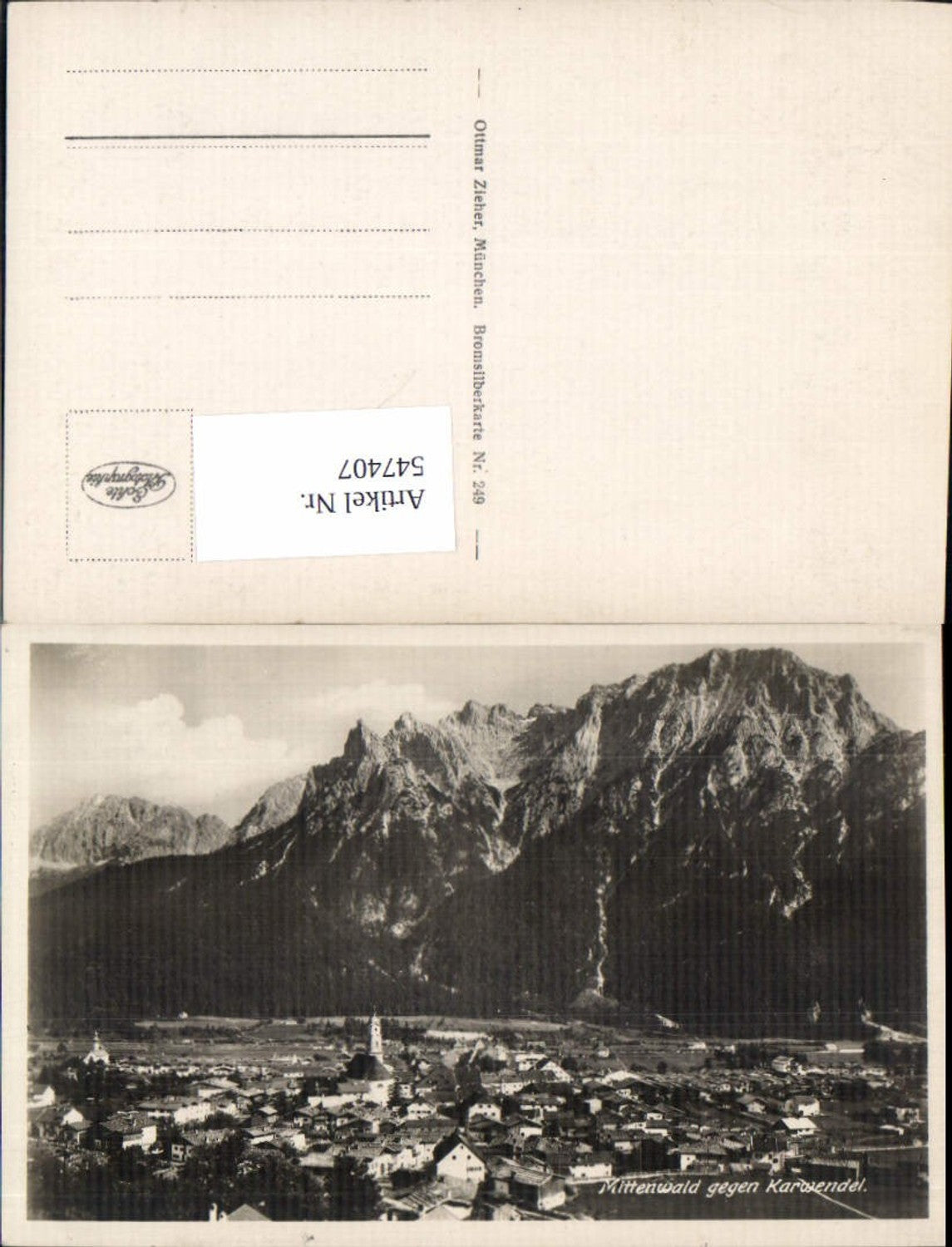 547407,Mittenwald an der Isar Karwendel