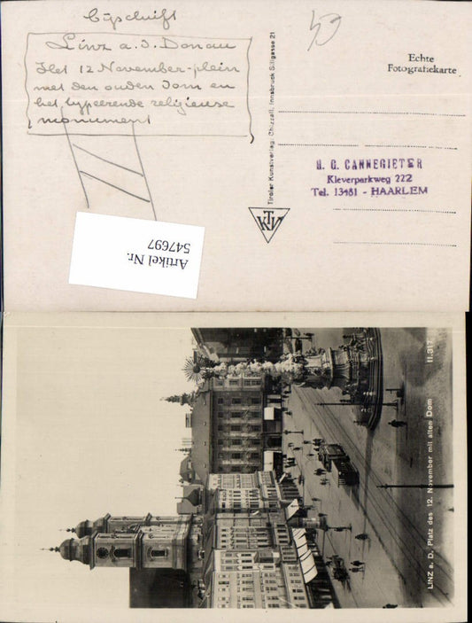 547697,Linz an der Donau Straßenbahn Platz des 12. November