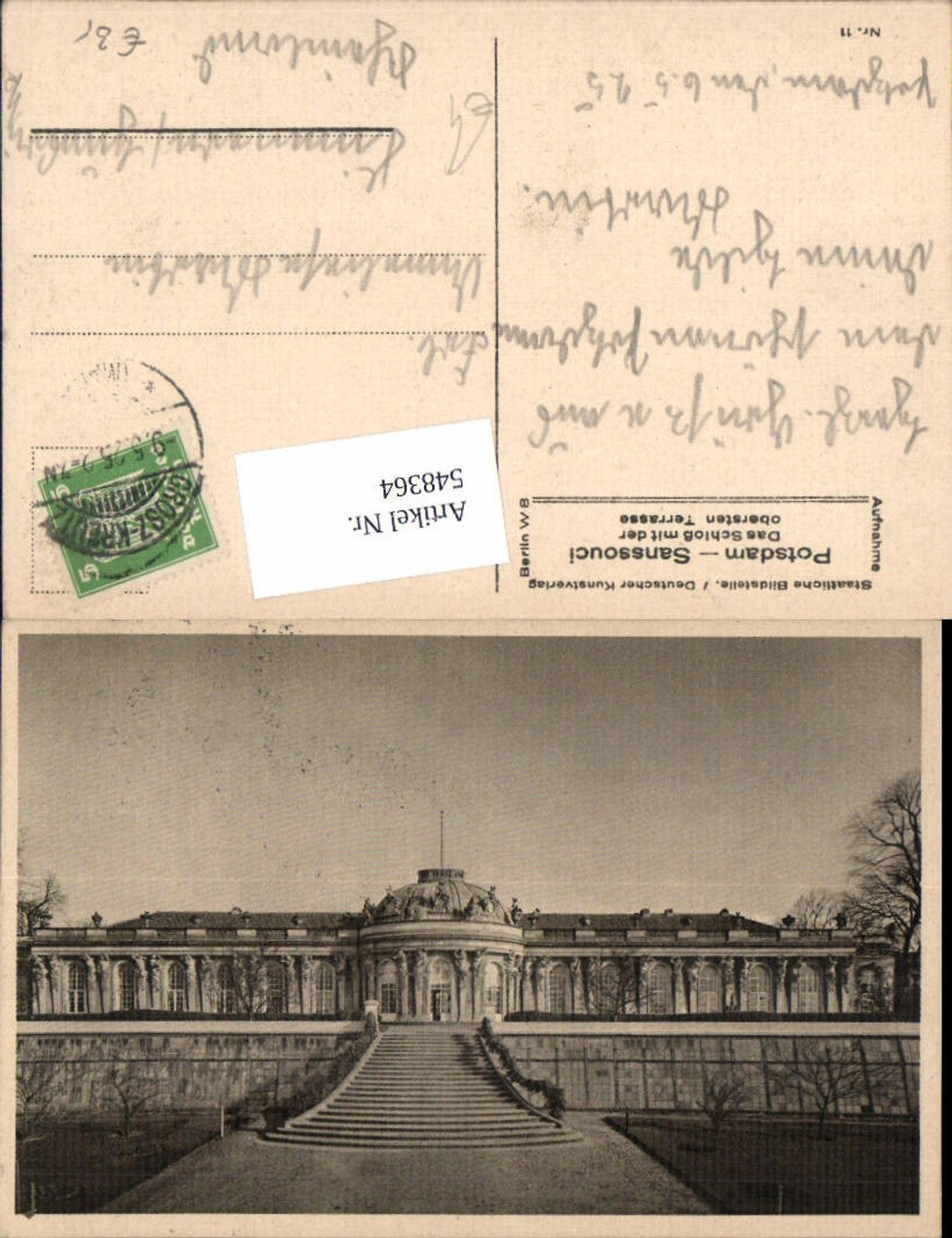 548364,Potsdam Sanssouci Schloß