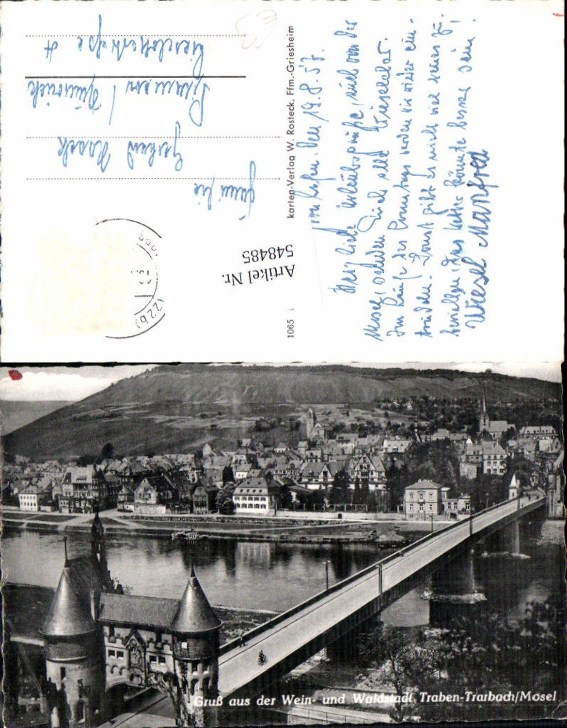 548485,Traben Trarbach an der Mosel Brücke