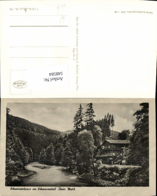 548584, Schwarzburg Schwarzatal Schweizerhaus