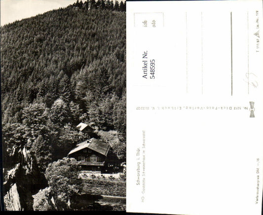 548595, Schwarzburg Schwarzatal Gasthaus Schweizerhaus