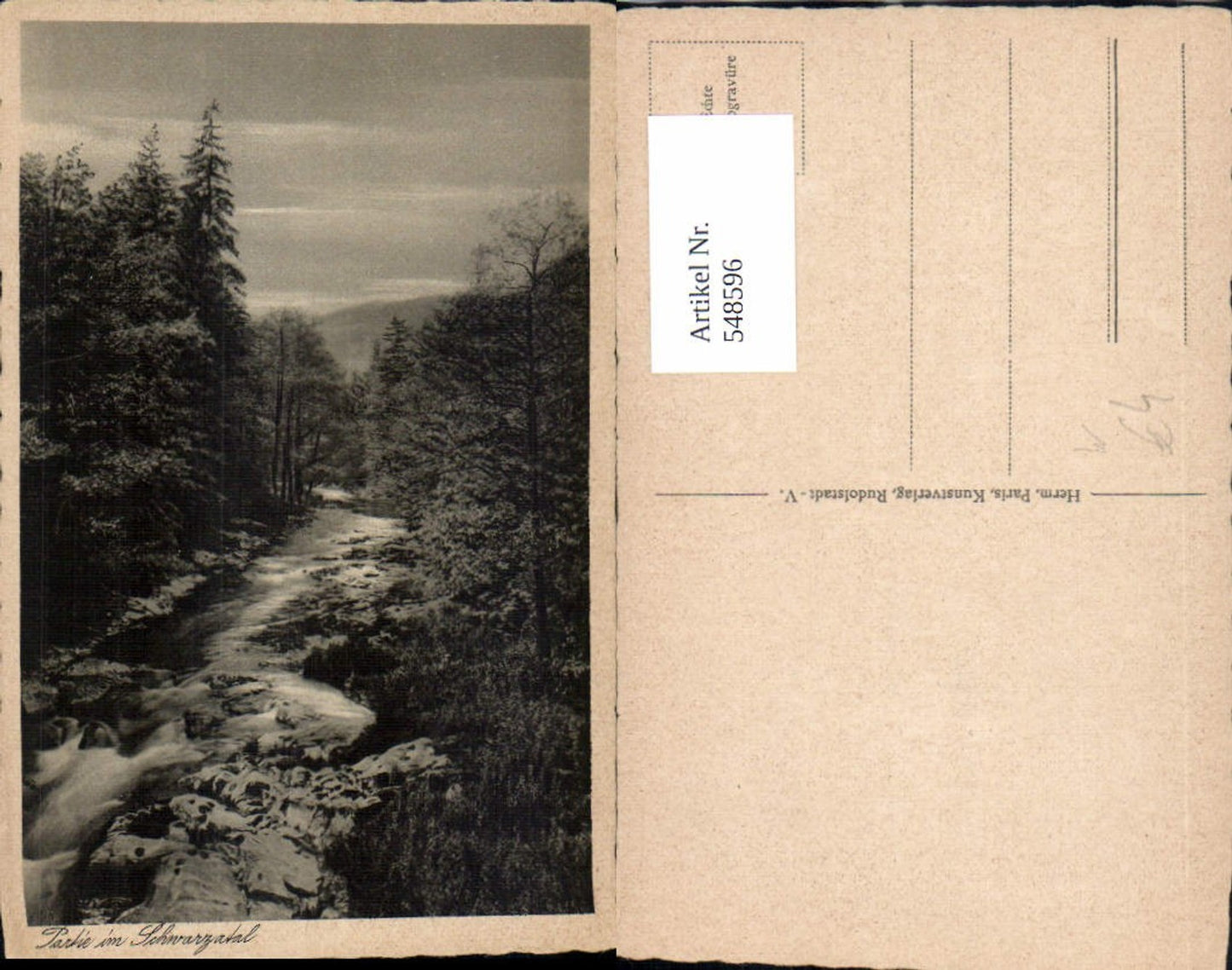 548596, Schwarzburg Schwarzatal area