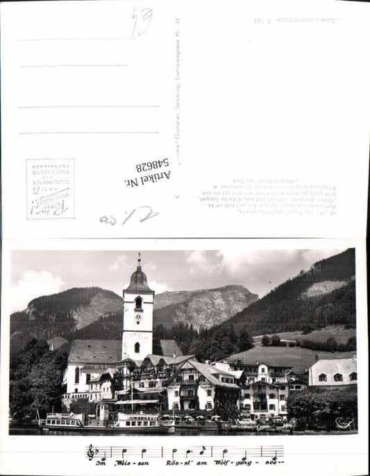 548628,St. Wolfgang am Wolfgangsee Weißes Rössl  pub Cosy S 142