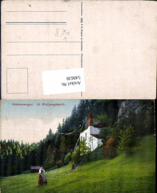 548638,St. Wolfgang am Wolfgangsee St. Wolfgangkapelle pub Brandt 389