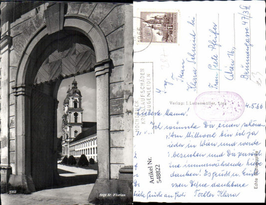 548822,Stift St. Florian bei Linz Eingang