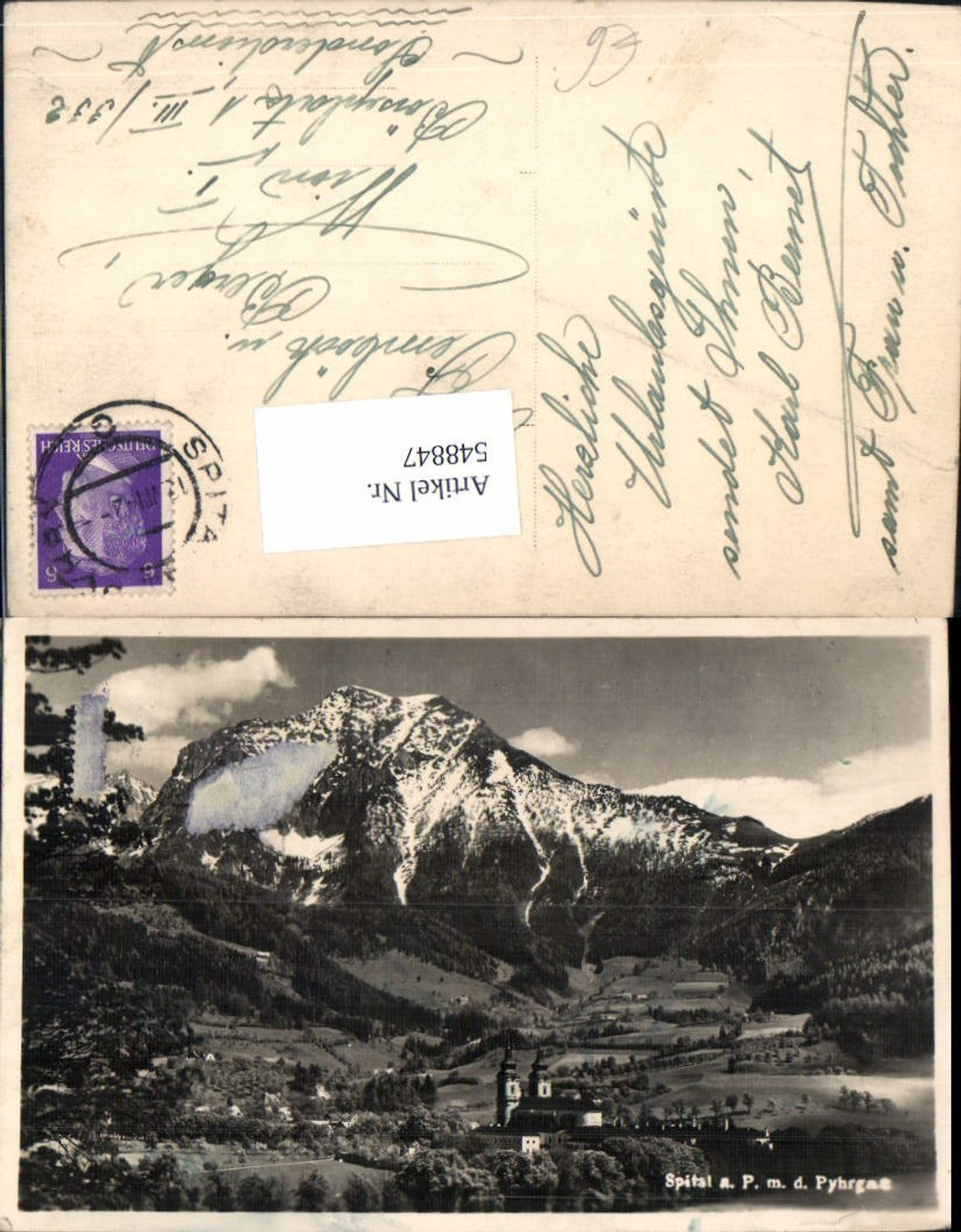 548847,Foto-AK Spital am Pyhrn