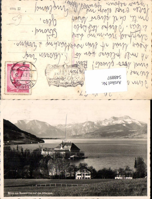 548897,Foto-AK Seewalchen am Attersee pub Voglmayr