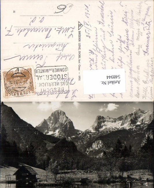 548944,Foto-AK Hinterstoder Polsterlucke