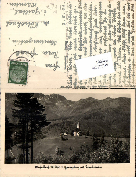 549001,Foto-AK Micheldorf Georgiberg pub Hochreiter