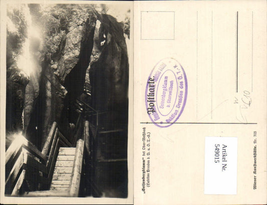 549015,Seisenbergklamm Oberweißbach Lofer Weißbach Wiener Kunstwerkstätte 703