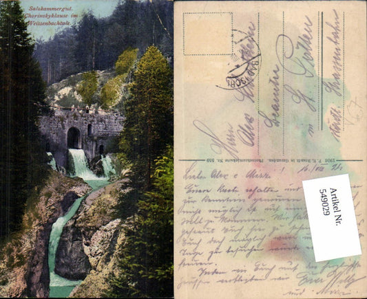 549029,Chorinskyklause Weissenbachtal Bad Isch pub Brandt 559