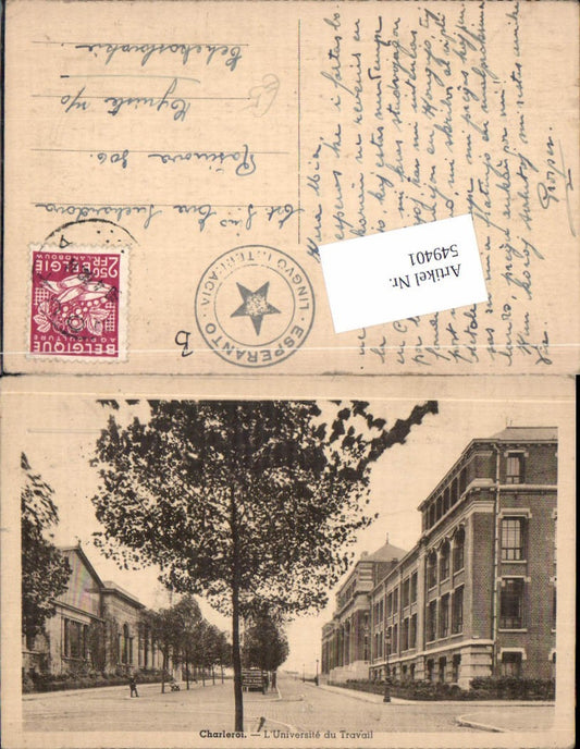 549401, Belgium Charleroi University of Labour