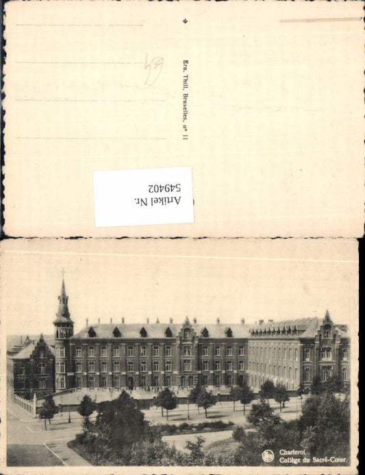 549402,Belgium Charleroi College du sacre Coeur