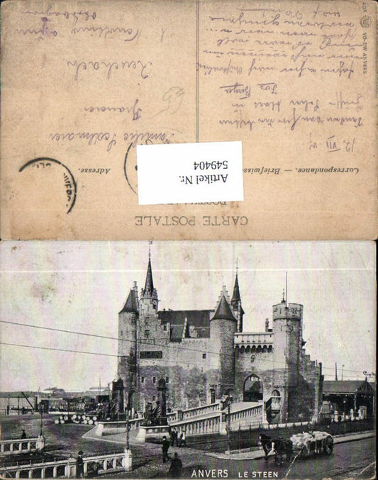 549404,Belgium Anvers Antwerp Le Steen