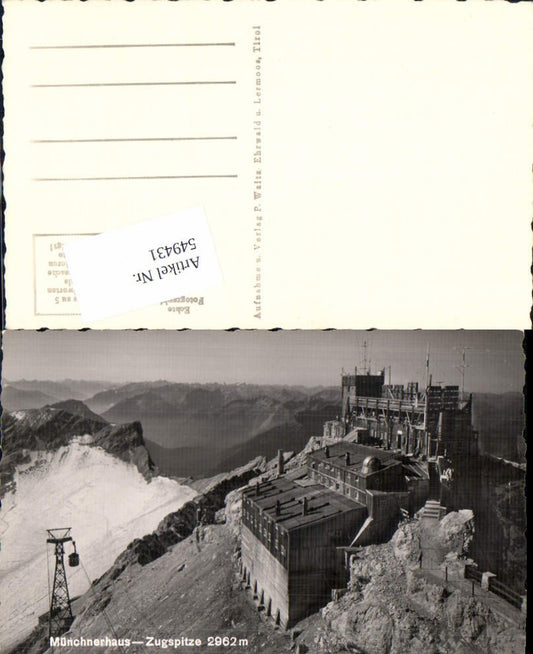 549431,Zugspitze Münchnerhaus Garmisch Partenkirchen Sternwarte