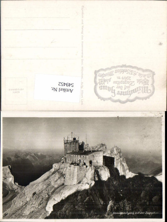 549452,Zugspitze Münchnerhaus Garmisch Partenkirchen