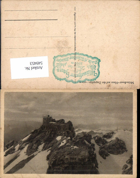 549453,Zugspitze Münchnerhaus Garmisch Partenkirchen
