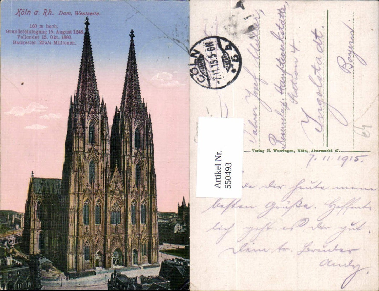 550493,Köln am Rhein Dom