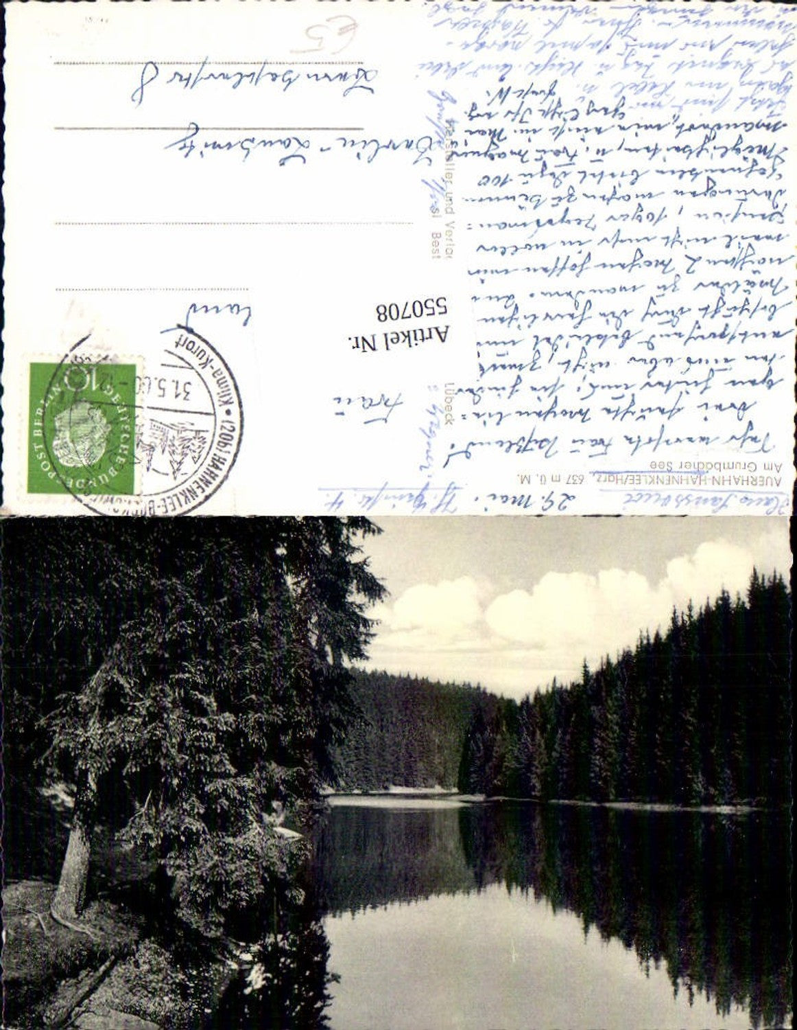 550708,Hahnenklee Bockwiese Auerhahn Goslar Grumbacher Teich