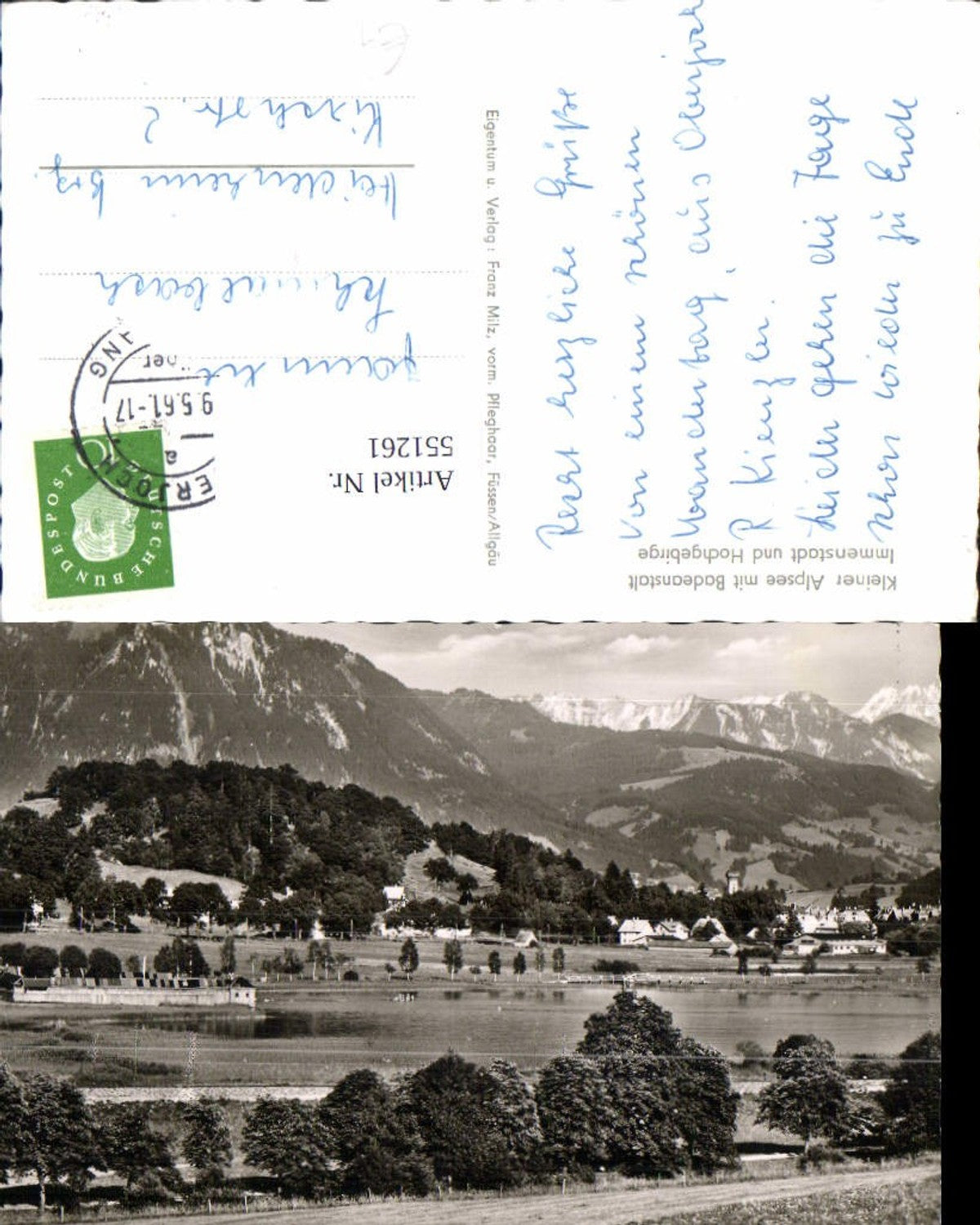 551261,Kleiner Alpsee Badeanstalt Immenstadt