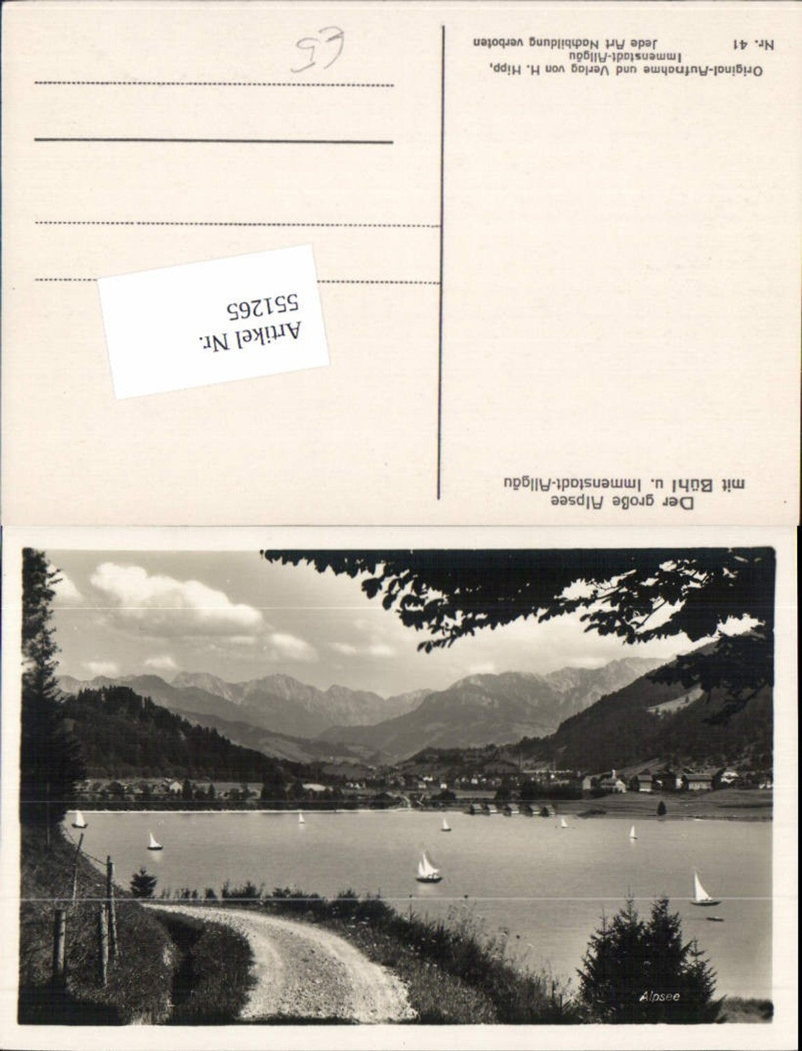 551265,Alpsee bei Immenstadt