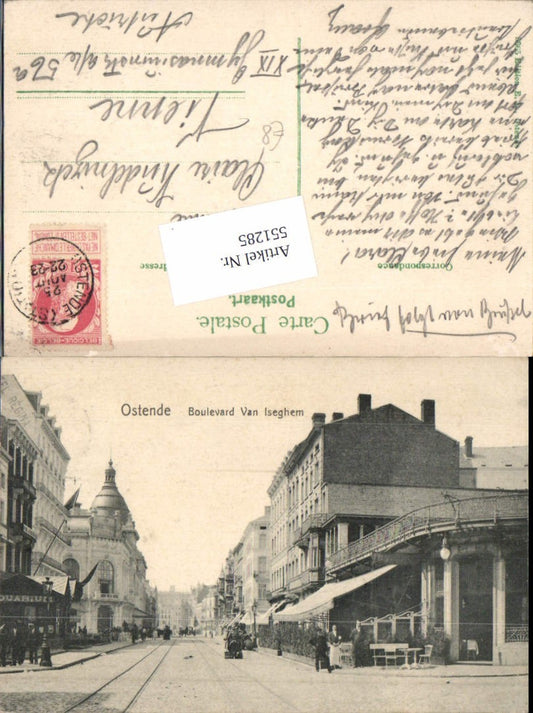 551285,Belgium Ostende Boulevard Van Iseghem