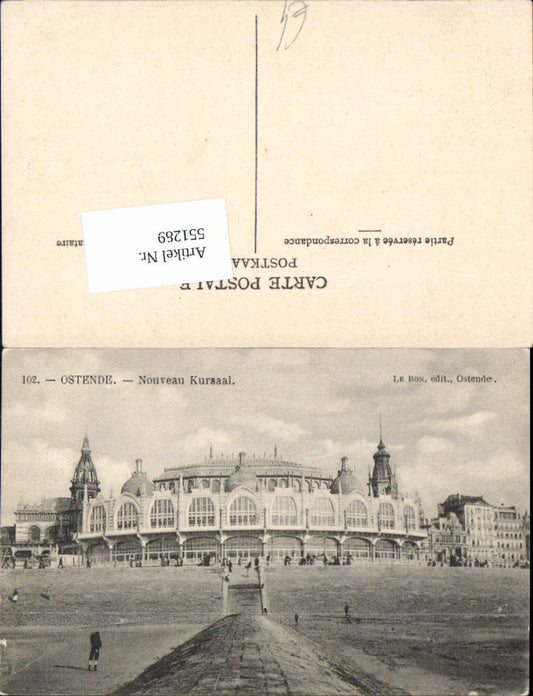 551289, Belgium Ostend Kursaal