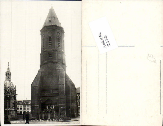 551305,Belgium Ostend Tour et le Calvaire