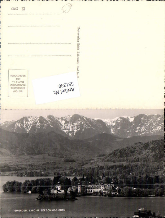 551330,Gmunden am Traunsee Seeschloss Orth