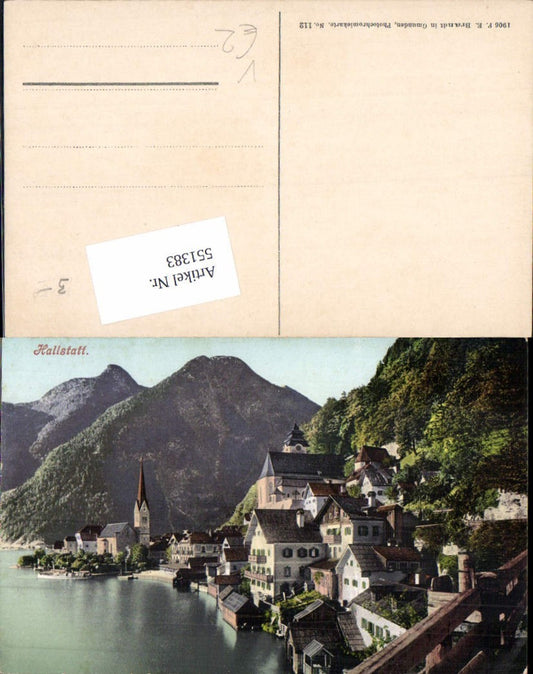 551383,Hallstatt am Hallstättersee pub Brandt 112