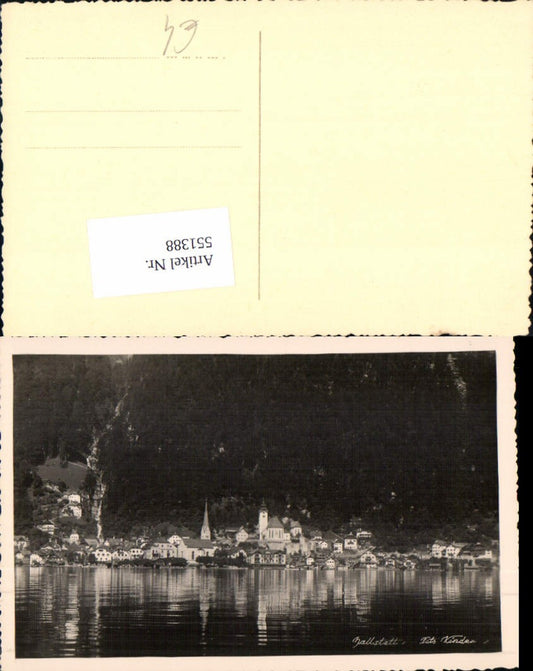 551388,Foto-AK Hallstatt am Hallstättersee pub Foto Kinder