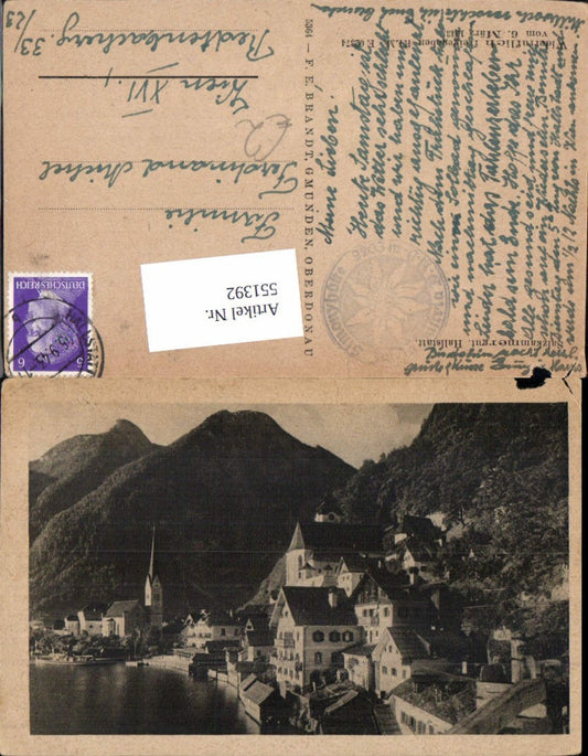 551392,Hallstatt am Hallstättersee