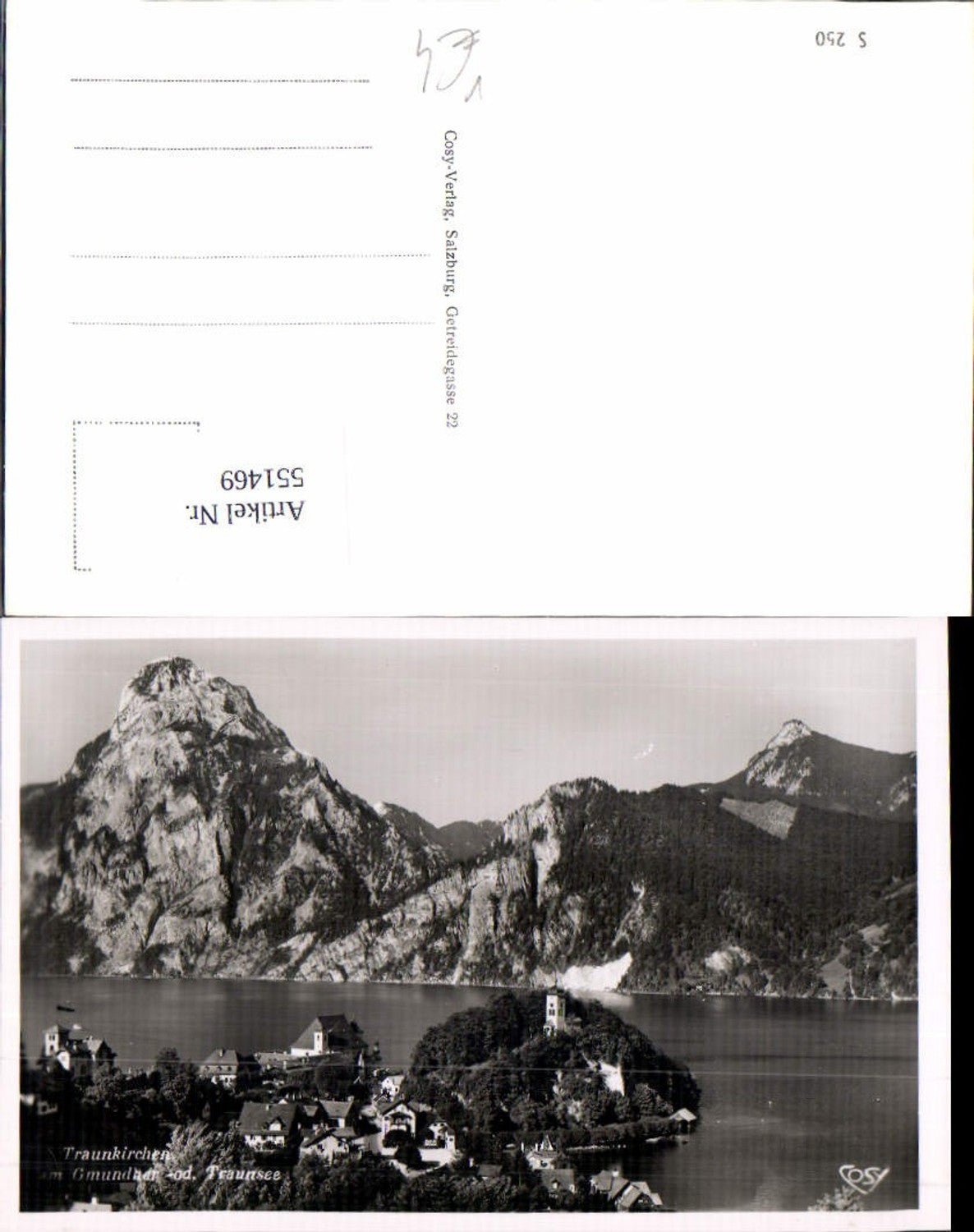 551469,Traunkirchen am Traunsee m. Traunstein pub Cosy S 250