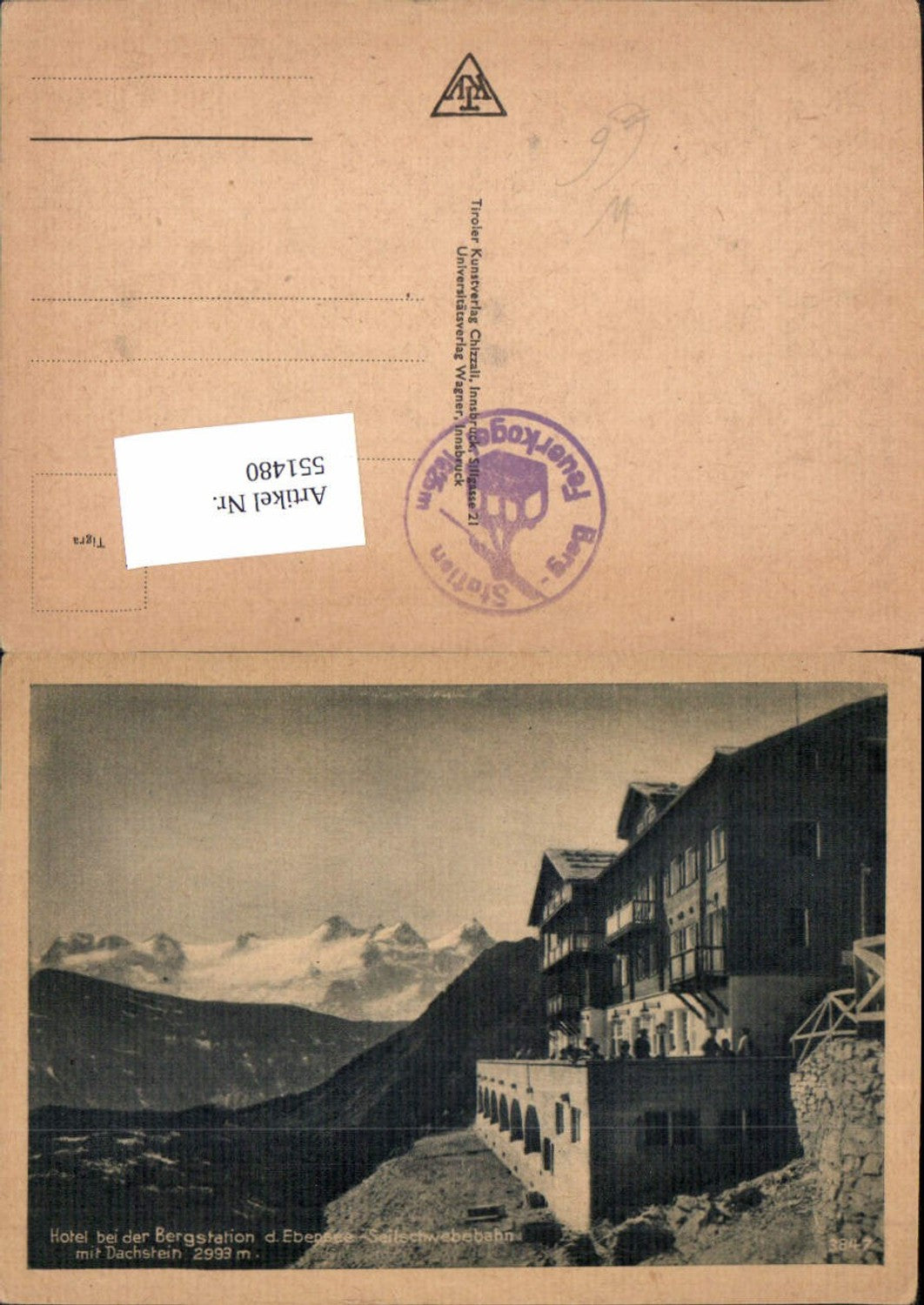 551480,Ebensee Feuerkogel Berghotel