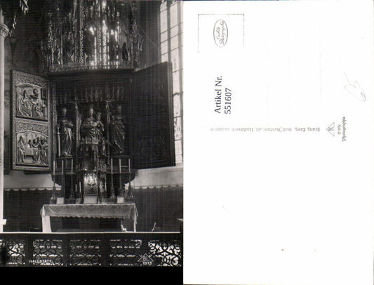 551607,Hallstatt Kirche Altar