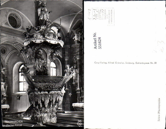 551624,Traunkirchen Fischer kanzel