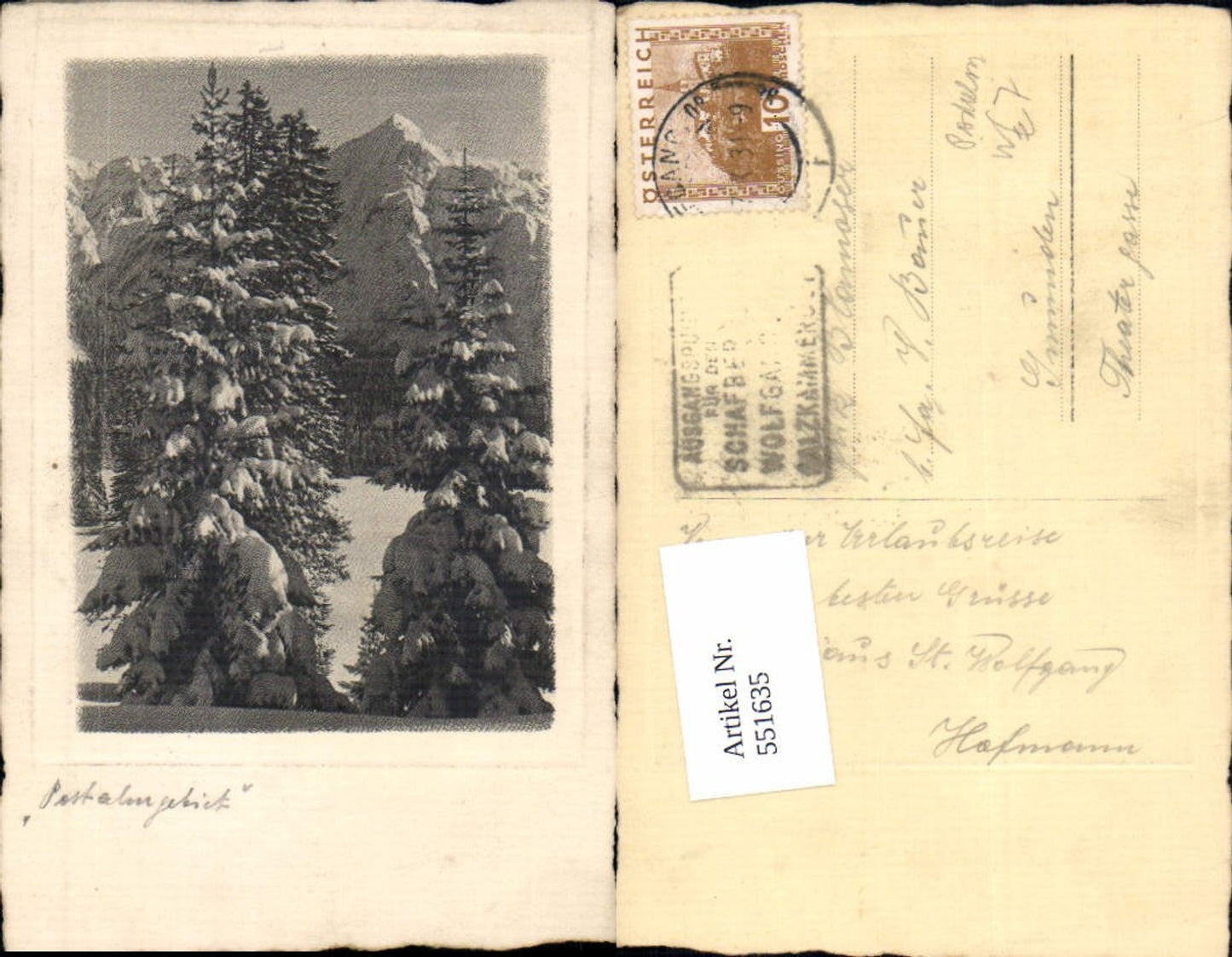 551635,tolle Radierung Postalm Gebiet b. St. Gilgen St. Wolfgang Strobl