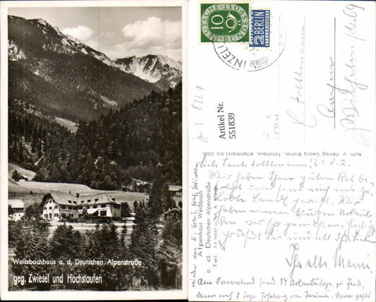 551839,Deutsche Alpenstraße Inzell Weissbachhaus Zwiesel pub Bichler Altenmarkt Alz