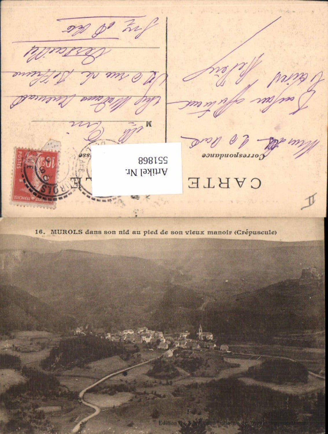 551868,France Murols Auvergne