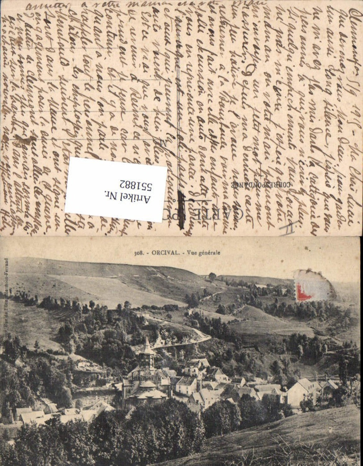551882,France Orcival Auvergne