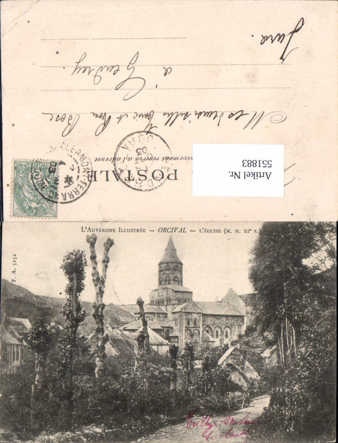 551883,France Orcival Auvergne