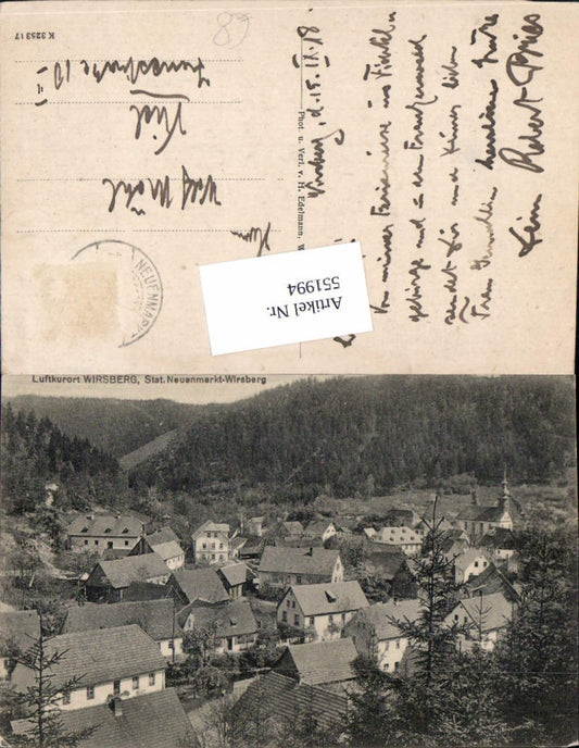 551994,Wirsberg Neuenmarkt Teilansicht Oberfranken LK Kulmbach
