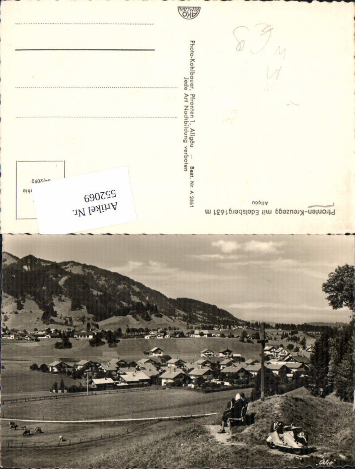 552069,Pfronten Kreuzegg im Allgäu m. Edelsberg