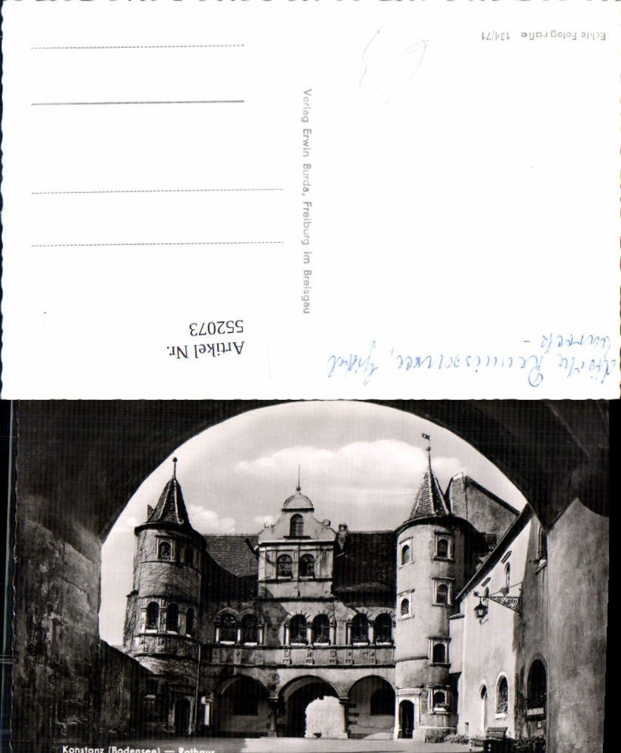 552073, Konstanz on Lake Constance, town hall