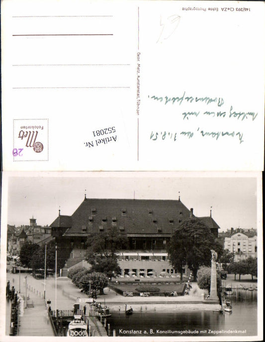 552081, Konstanz on Lake Constance, Zeppelin Monument