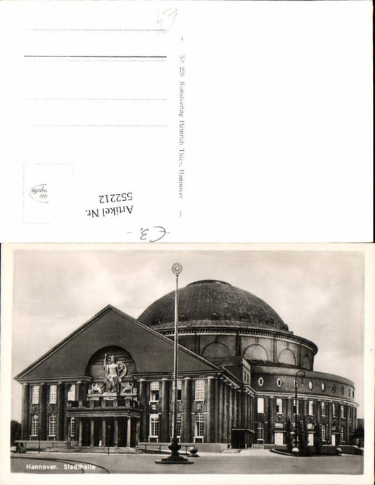 552212,Hannover Stadthalle