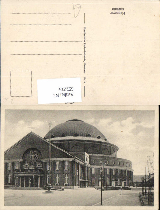 552215,Hannover Stadthalle