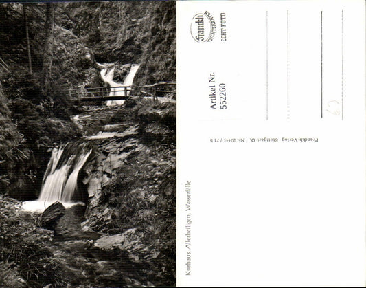 552260, Oppenau Allerheiligen im Schwarzwald Waterfall